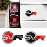Land Rover SVR Logo Metal Car Front Grille Emblem Badge Rear Sticker Decal