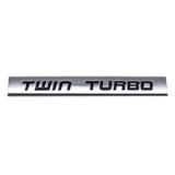 Ford TWIN TURBO Metal Car Rear Sticker Auto Body Side Emblem Badge Decal