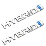 Car Trunk Front Grille Badge Emblem Sticker for Toyota HYBRID Reiz RAV4 Aygo Avensis Auto Whole Body Decal Exterior Accessories