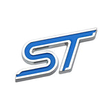 Ford ST Logo Metal Car Rear Sticker Auto Body Emblem Badge Decal