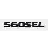 Mercedes Benz 300SEL 500SEL 560SEL 600SEL Car Rear Sticker Emblem Badge Decal