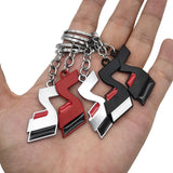 Hyundai N Logo Metal Car Key Rings Keychain Pendant