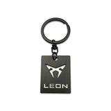 SEAT LEON Logo Metal Car Key Rings Keychain Pendant