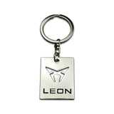 SEAT LEON Logo Metal Car Key Rings Keychain Pendant