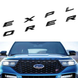 Ford EXPLORER 2020-2022 ABS Car Front Hood Sticker Emblem Badge Decal