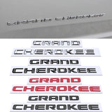 Jeep Grand Cherokee ABS Car Body Fender Sticker Trunk Emblem Badge