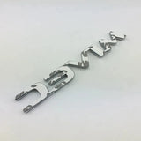 15x2cm Mitsubishi MIVEC ABS Car Rear Sticker Decal Emblem Badge