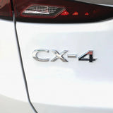 Mazda CX4 CX5 CX30 Permacy DSX1.6 DSX1.8 GLX1.8 GLX1.6 Logo ABS Car Rear Sticker Decal Auto Trunk Emblem Badge