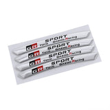 4pcs/set 9cm GR Sport GR Toyota Racing Aluminum Alloy Car Wheel Rim Tyre Sticker