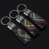 Audi A1 Logo Metal Car Key Rings Holder Pendant Keychain