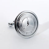 45mm Car Front Bonnet Hood Emblem Badge for Mercedes Benz W203 W204 AMG Brabus C E S Class W210 W211 W220