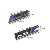 BMW M1 M2 M3 M4 M5 M6 M7 M8 X1M X2M X3M X4M X5M X6M X7M COMPETITION Car Front Grille Emblem Badge Sticker