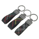 Volkswagen VW Lupo Logo Oxford Webbing Car Keychain Pendant Key Chain Holder