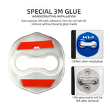 4pcs/set KIA Cherokee Stainless Steel Car Door Lock Cover Protection