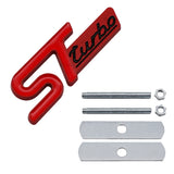 Ford ST Turbo Metal Car Front Grille Emblem Badge Decal