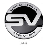 Land Rover SV Logo Metal Car Rear Sticker Emblem Badge Decal