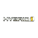 13.4x2cm Car Trunk Front Girlle Badge Sticker for Toyota Hybrid Yaris Avalon Auto Whole Body Emblem Decal Exterior Accessories