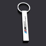 BMW M Power Metal Car Keychain Key Ring Holder Pendant
