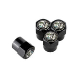 4PCS Mercedes Benz AMG Car Tire Valve Covers Caps
