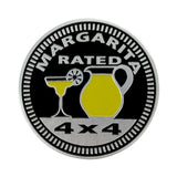 Jeep 4X4 Round Alloy Car Body Side Emblem Badge Rear Sticker Decal