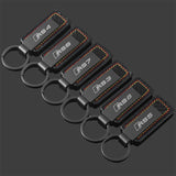 Audi S3 S4 S5 S6 S7 S8 RS3 RS4 RS5 RS6 RS7 RS8 Car Logo Leather Key Chain Key Ring Pendant