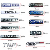 Peugeot 230THP 350THP 380THP Pure Tech eTHP 1.8 GT Logo ABS Car Rear Sticker Trunk Emblem Badge Decal