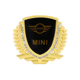 MINI Cooper Metal Diamond Car Rear Sticker Auto Window Emblem Badge Decal