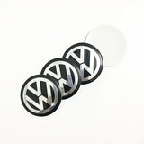4pcs/set 75mm Volkswagen VW Car Wheel Center Hub Cap Sticker Decal