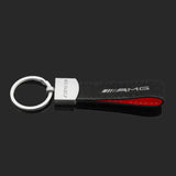 Mercedes Benz AMG Car Keychain Suede Key Ring Holder Pendant
