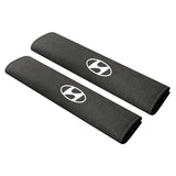 2pcs/set Hyundai Suede Car Safety Belt Pads Shoulder Covers