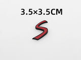 3D Car Rear Sticker Side Fender Emblem Accessories for Mini Cooper S John Cooper Works Logo R50 R52 R53 R55 R56 F54 F55 F56 F60