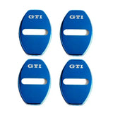 4pcs/set Volkswagen VW GTI Rline Stainless Steel Car Door Lock Cover Protection