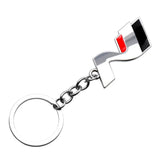 Hyundai N Logo Metal Car Key Rings Keychain Pendant
