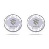 2pcs Suzuki Logo Car Water Coasters 7-color LED Light Cup Mat Holder