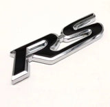Car Front Grille Decal Trunk Body Side Sticker RS Logo for Honda Accord FIT Odyssey Jazz Jade Pilot City Decor Accessories