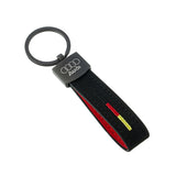Audi Suede Metal Car Key Chain Keyring