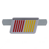 Mitsubishi Ralliart Metal Car Front Grille Emblem Badge Auto Rear Sticker Decal