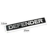 Land Rover Defender Metal Car Front Hood Sticker Decal Rear Emblem Badge