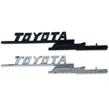 ABS Car Badge Body Side Fender Rear Tail Trunk Sticker for Toyota
