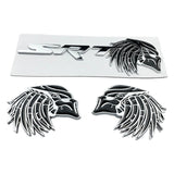 Dodge SRT HellCat Metal Car Rear Sticker Auto Side Emblem Decal