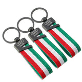 Audi Car Logo Nylon Webbing Key Chain Keyring