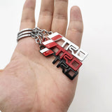 Toyota TRD Logo Metal Car Key Rings Keychain Pendant
