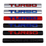 Metal Car Emblem Sticker Auto Trunk Body Badge Decal for Honda TURBO Logo Fit City Civic HRV CRV Beat Jazz Accord Vision