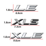 Car Styling Rear Whole Body Side Sticker for Toyota XLE XLS LE Letter Emblem Aygo CHR Auris Rav4 Camry Avalon Highlander