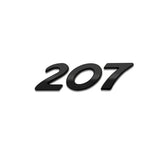 Peugeot 206 207 208 301 307 308 2008 3008 4008 5008 ABS Car Rear Sticker Trunk Letter Emblem Badge Decal