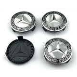 75mm Car Wheel Hub Cap for Mercedes Benz W203 W204 W205 W209 W210 W211 W212 W176 W166 W163 W221