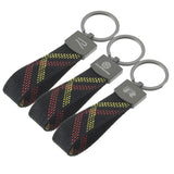 Volkswagen VW R Oxford Webbing Car Keychain Pendant Key Chain Holder