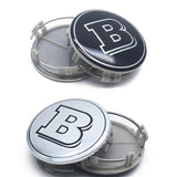 75mm Mercedes Benz Brabus Car Wheel Hub Caps Center Cover
