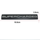 Land Rover Supercharged ABS Car Rear Sticker Decal Emblem Badge