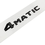 Mercedes Benz 2014-2016 4MATIC Logo ABS Car Rear Sticker